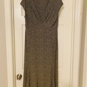 Beautiful black and tan dress